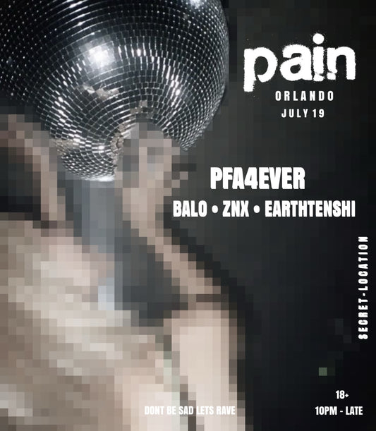 PFA RAVE ORLANDO JULY 19 | 18+